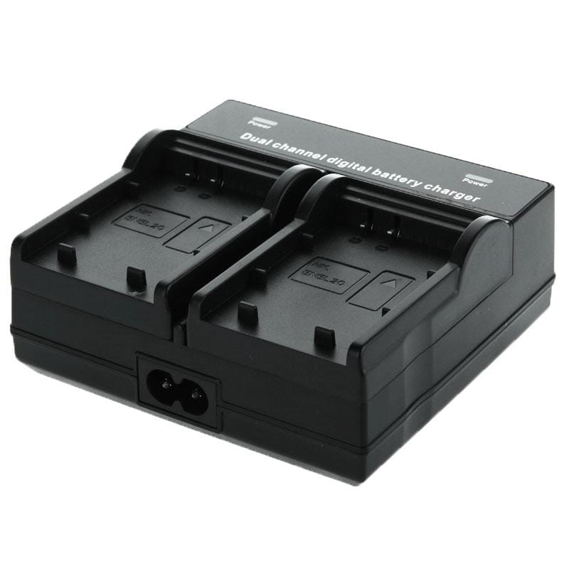 8.4V Dual Channel Digital Battery Charger for Nikon ENEL 20
