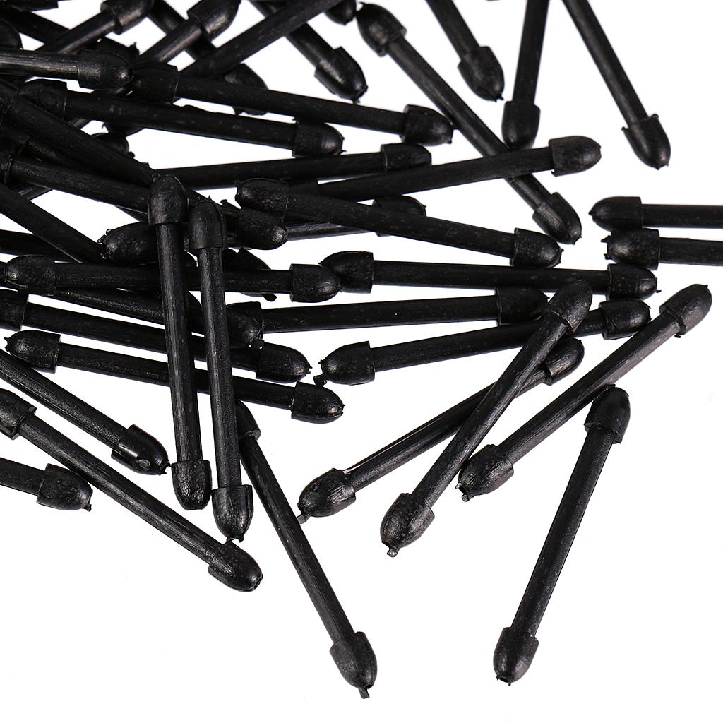 100pcs Plastic Space Bean Connector Rolling Fishing Float Accessory