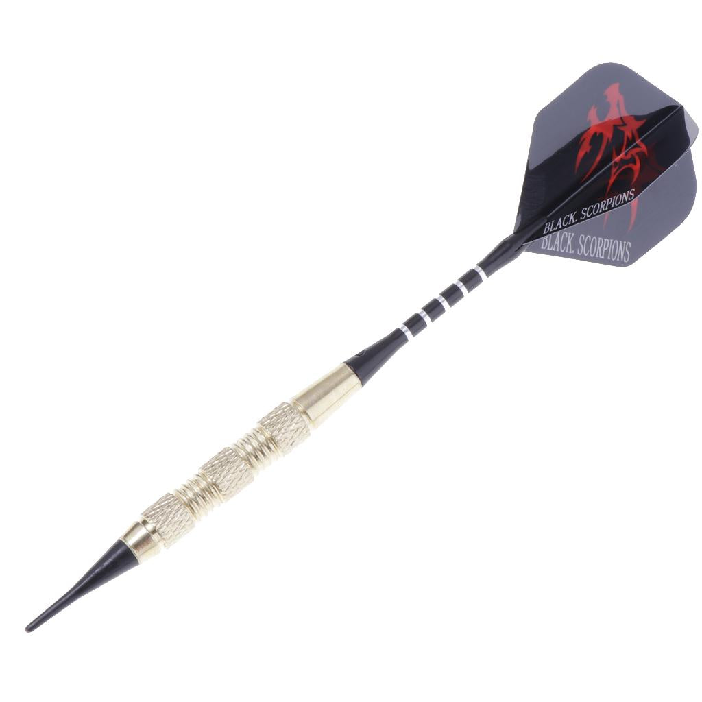 12 Pieces Professional Safety Soft Tip Darts for Electronic Dartboard Red