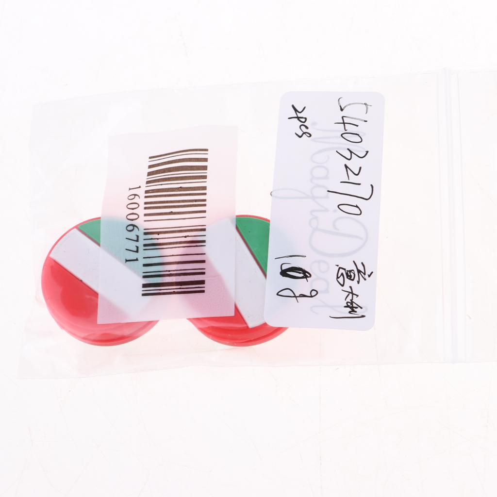 2 Pieces National Flag Silicone Tennis Racket Shock Absorbers Italy