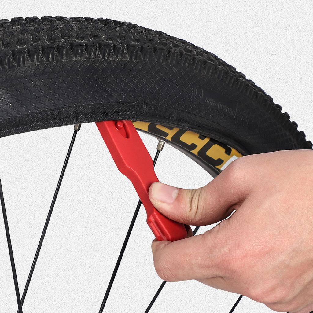 2 Packs Bicycle Tire Tyre Lever Opener Breaker Wheel Spoke Repair Tool Black