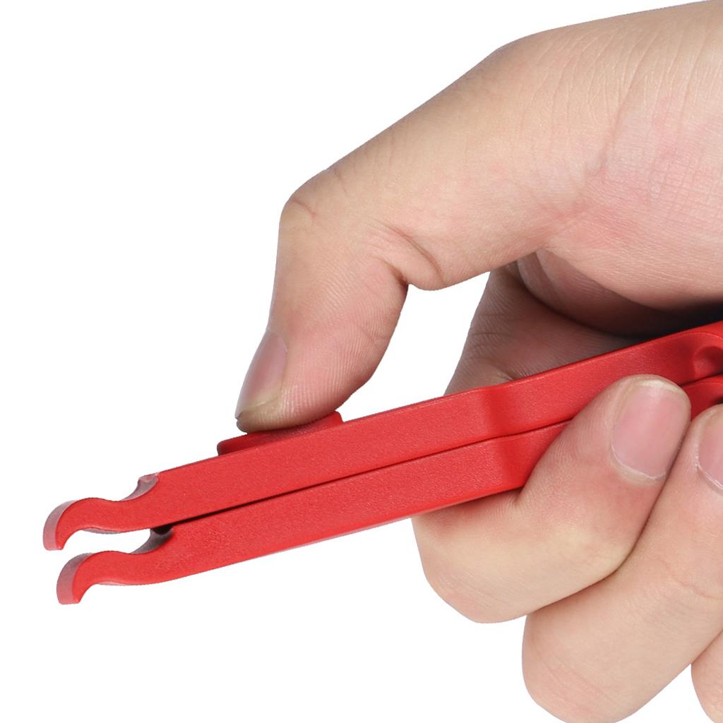 2 Packs Bicycle Tire Tyre Lever Opener Breaker Wheel Spoke Repair Tool Black