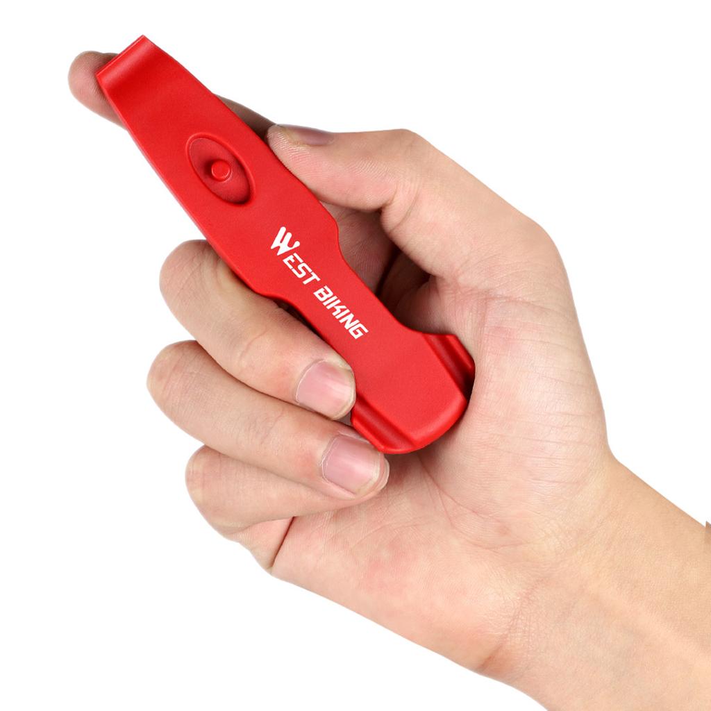 2 Packs Bicycle Tire Tyre Lever Opener Breaker Wheel Spoke Repair Tool Black