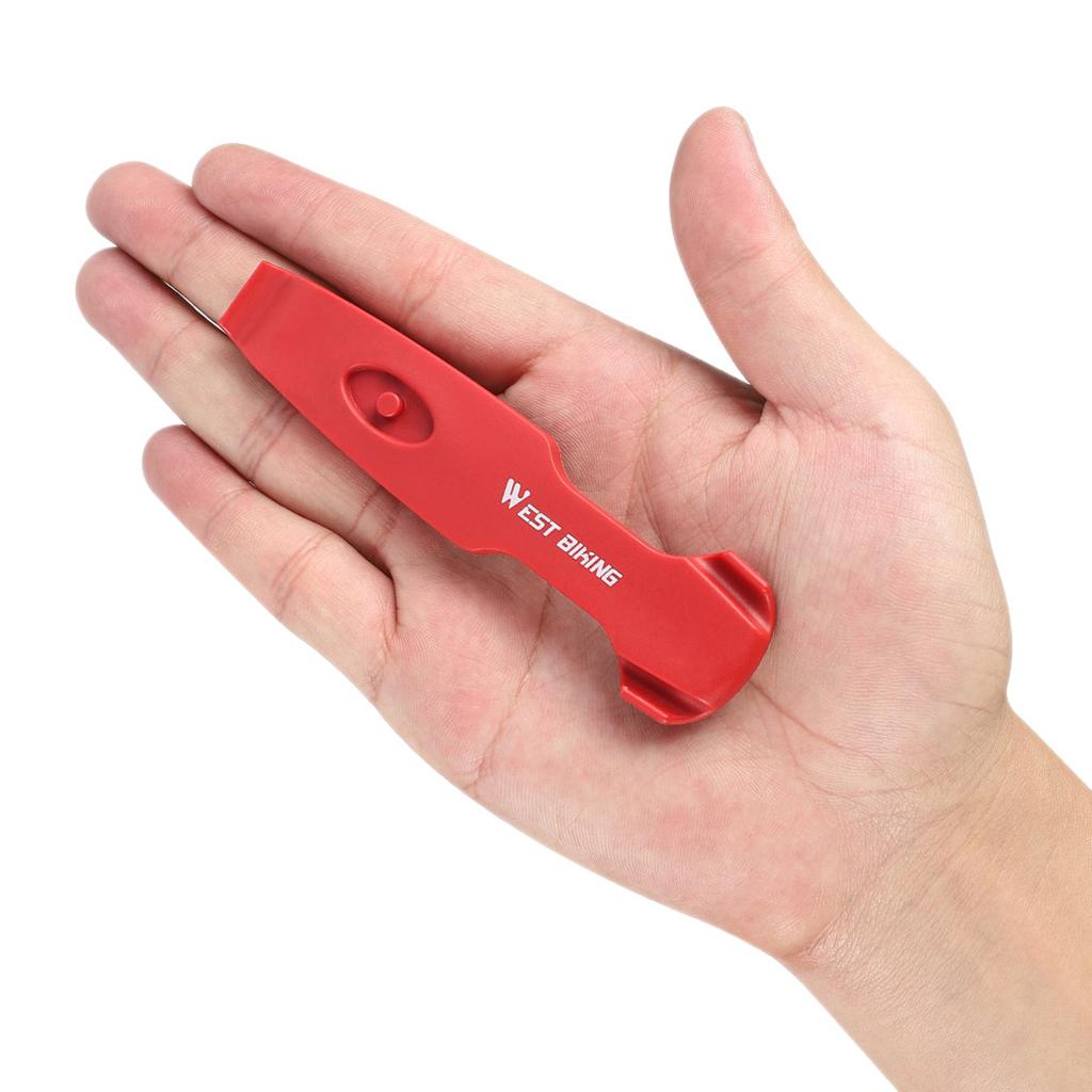 2 Packs Bicycle Tire Tyre Lever Opener Breaker Wheel Spoke Repair Tool Black