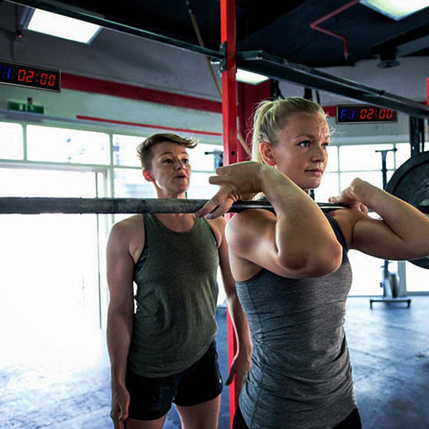 1.5'' LED Interval Timer Gym Timer Stopwatch Home Fitness Workout Clock