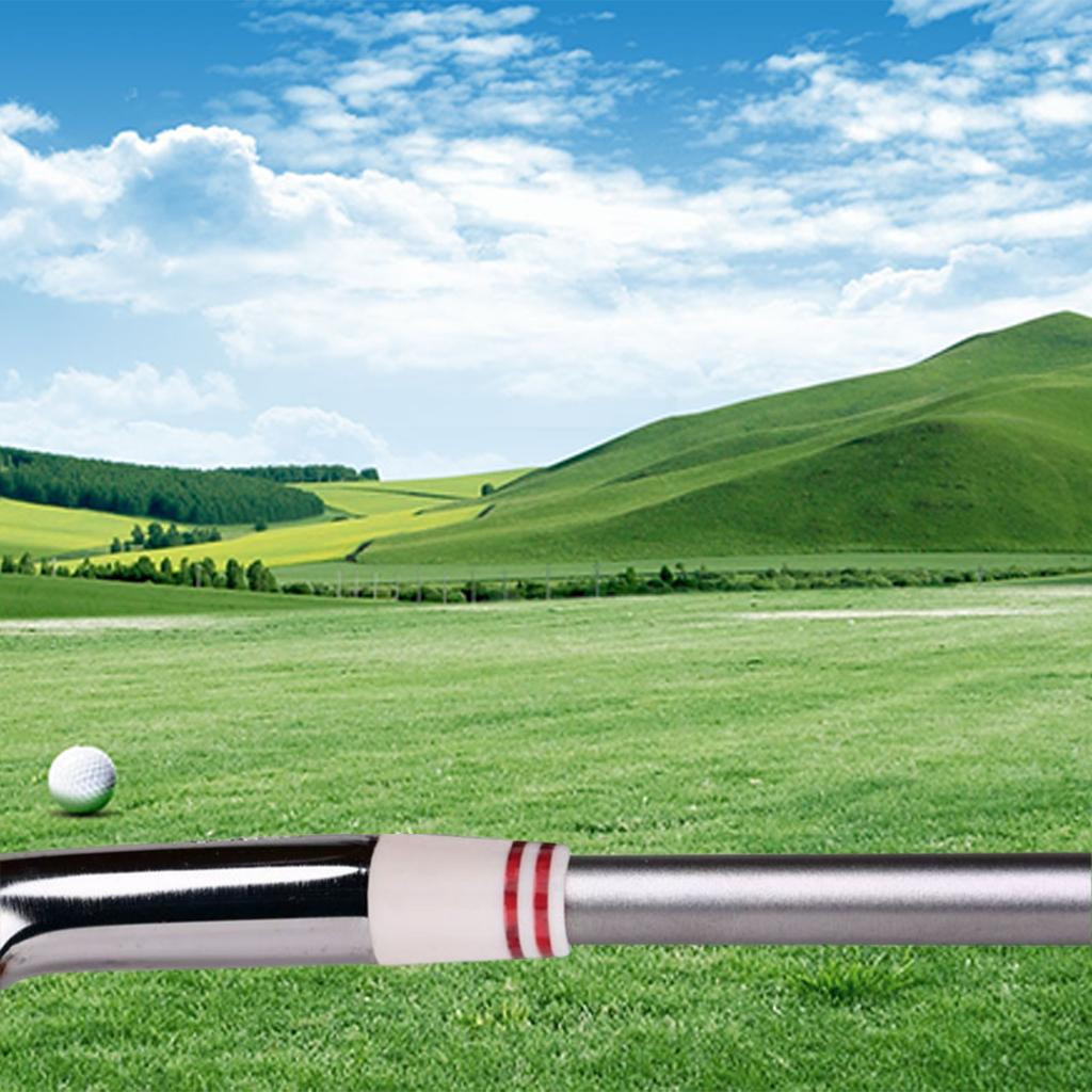 12Pcs Golf Iron Ferrules for Taper Tip Iron Wedge Size .355 End Caps White