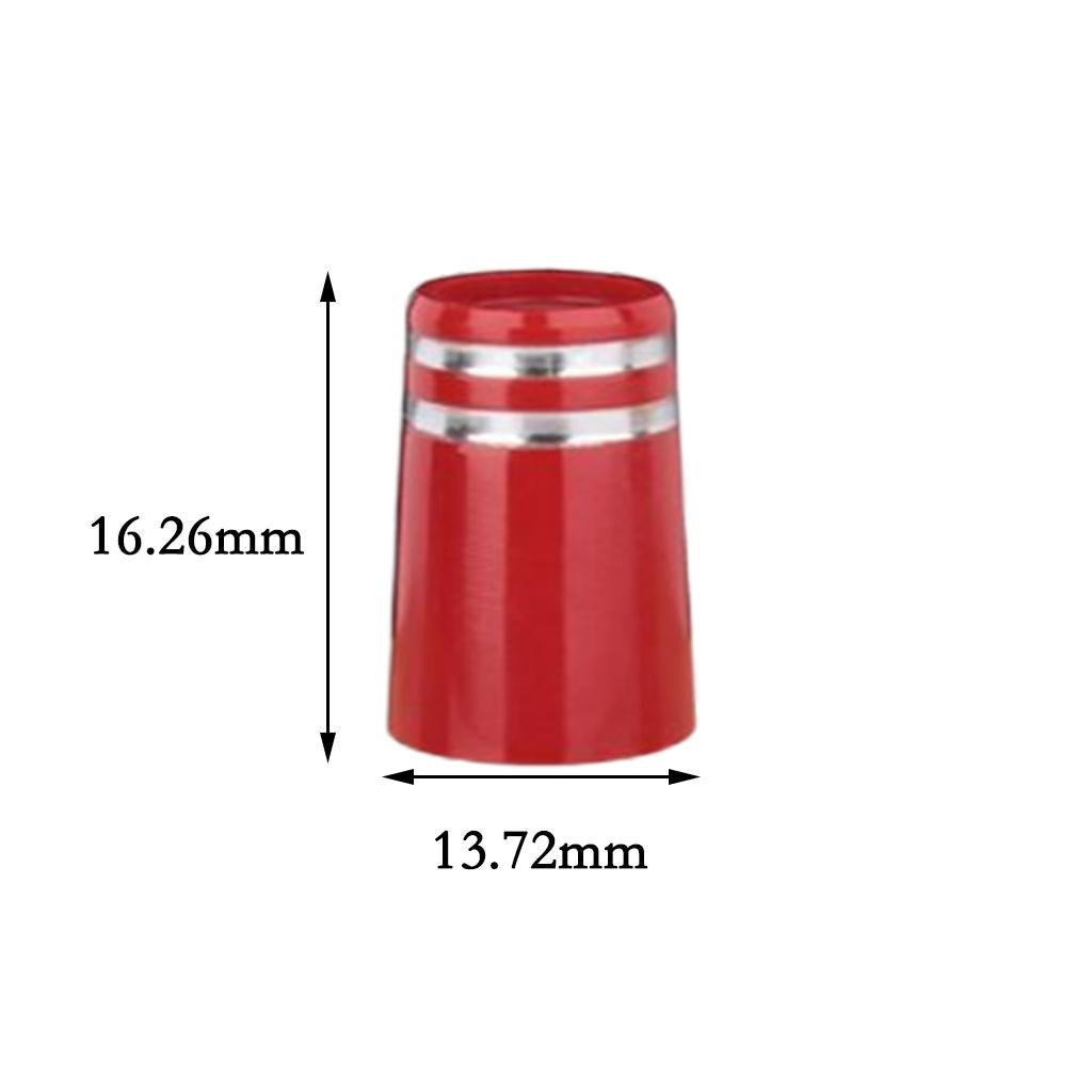 12Pcs Golf Iron Ferrules for Taper Tip Iron Wedge Size .355 End Caps Red