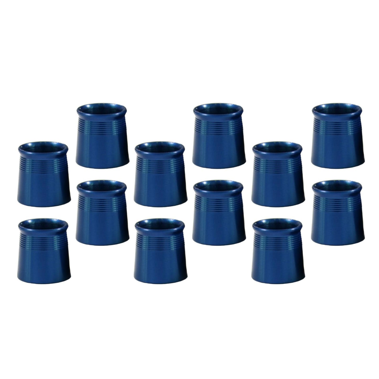 12 Pieces Golf Iron Ferrules for Taper Tip Iron Wedge Protector Guards Blue