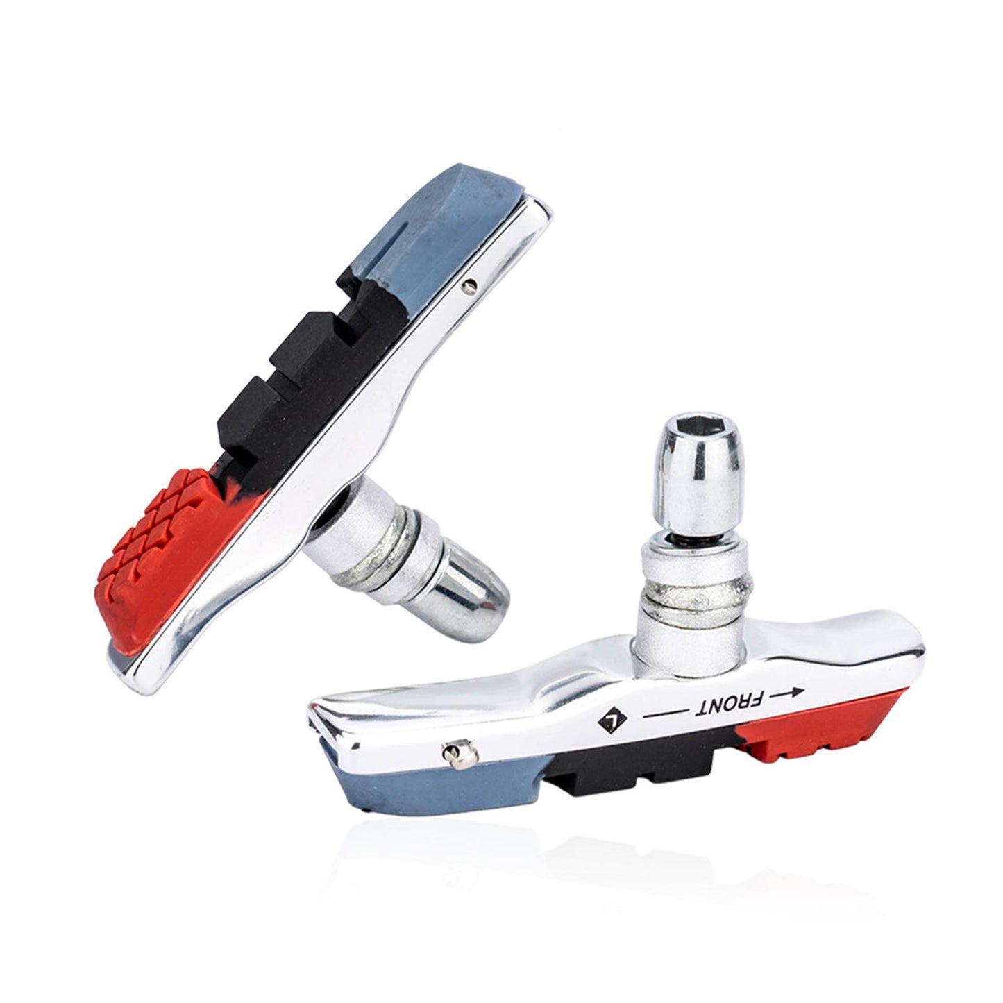 2Pcs Bike Brake Blocks Set V-Brake Pads Brake Shoes for Road Bicycle Parts