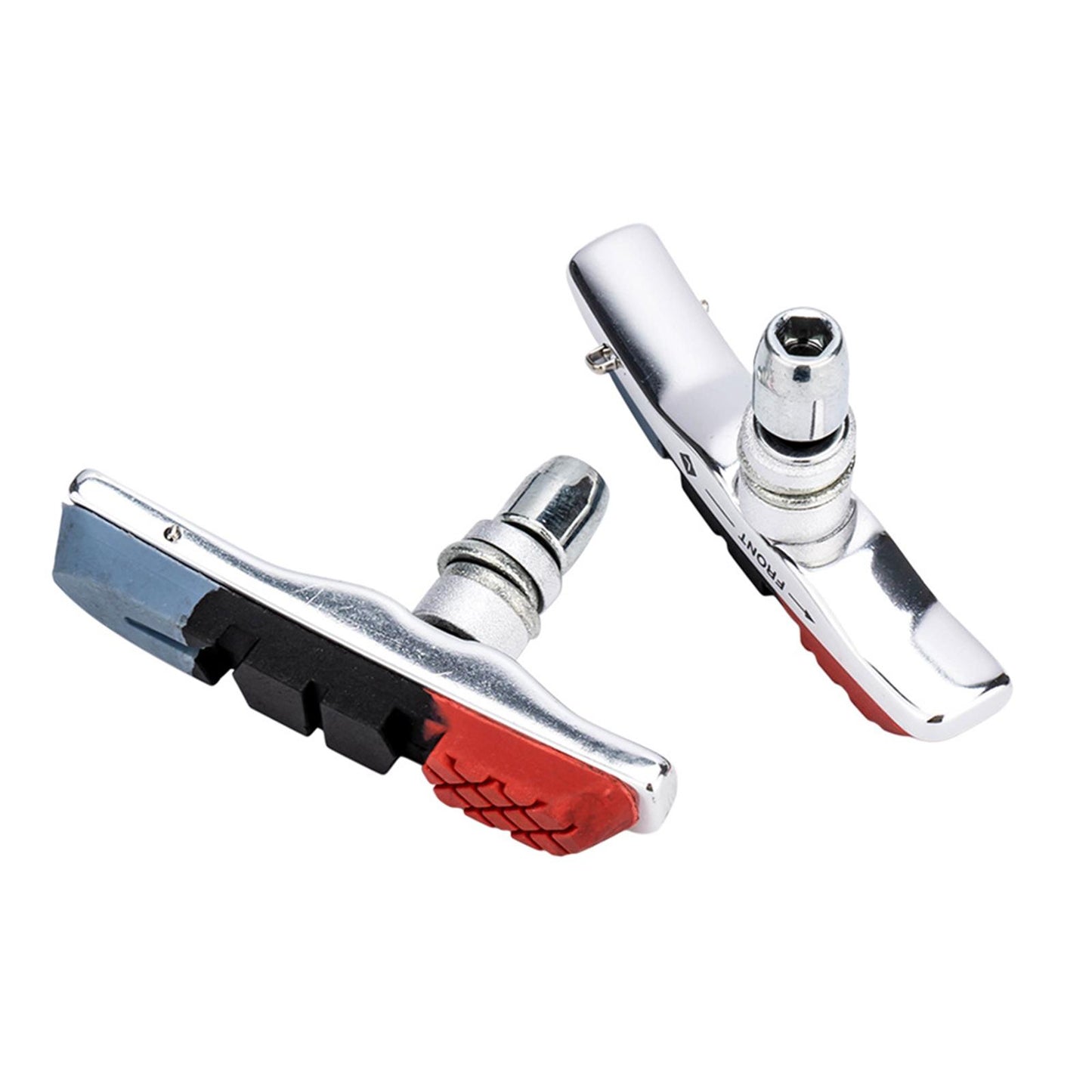 2Pcs Bike Brake Blocks Set V-Brake Pads Brake Shoes for Road Bicycle Parts