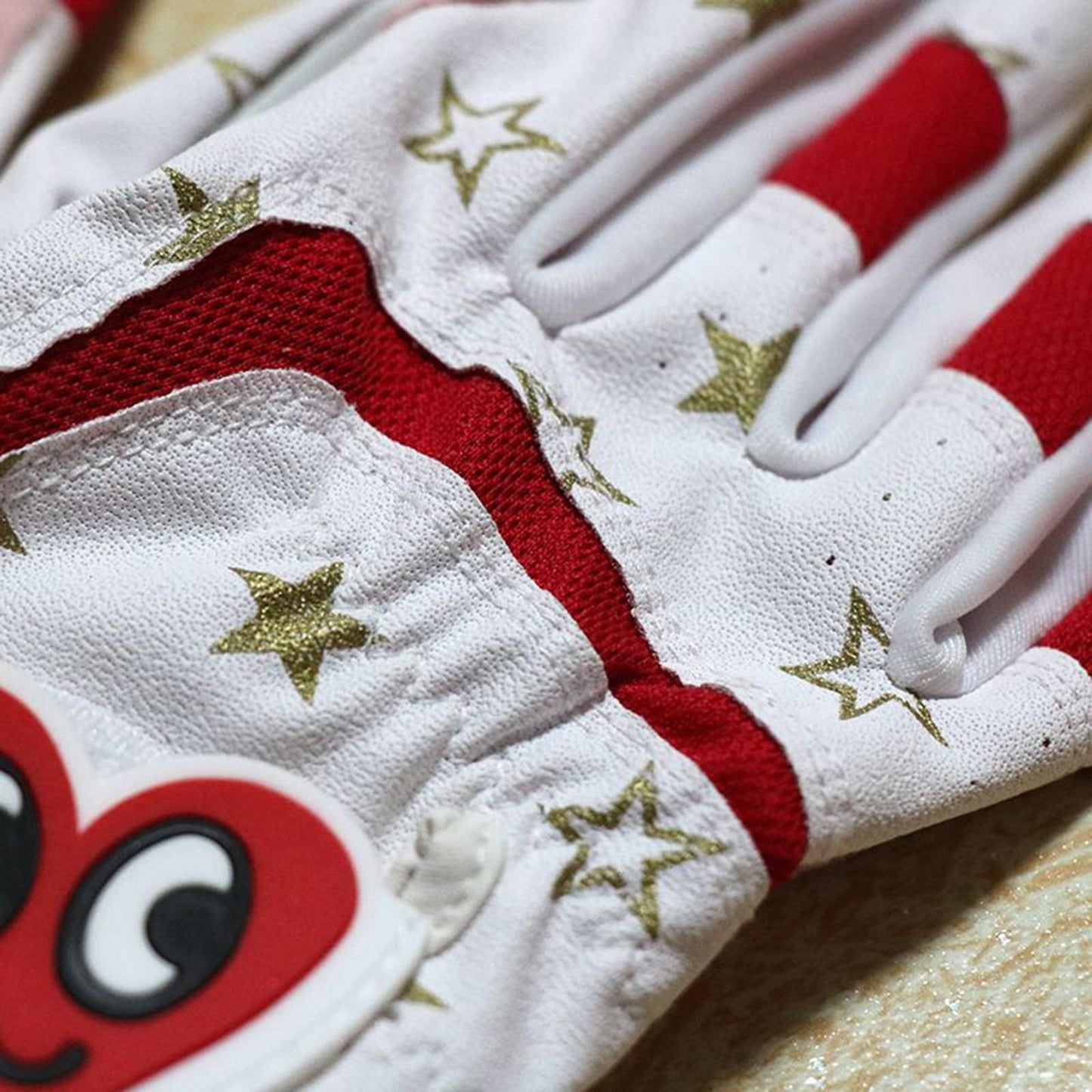 2 Pieces Kids Golf Gloves Premium Leather All Sizes Child Boys Non-Slip M