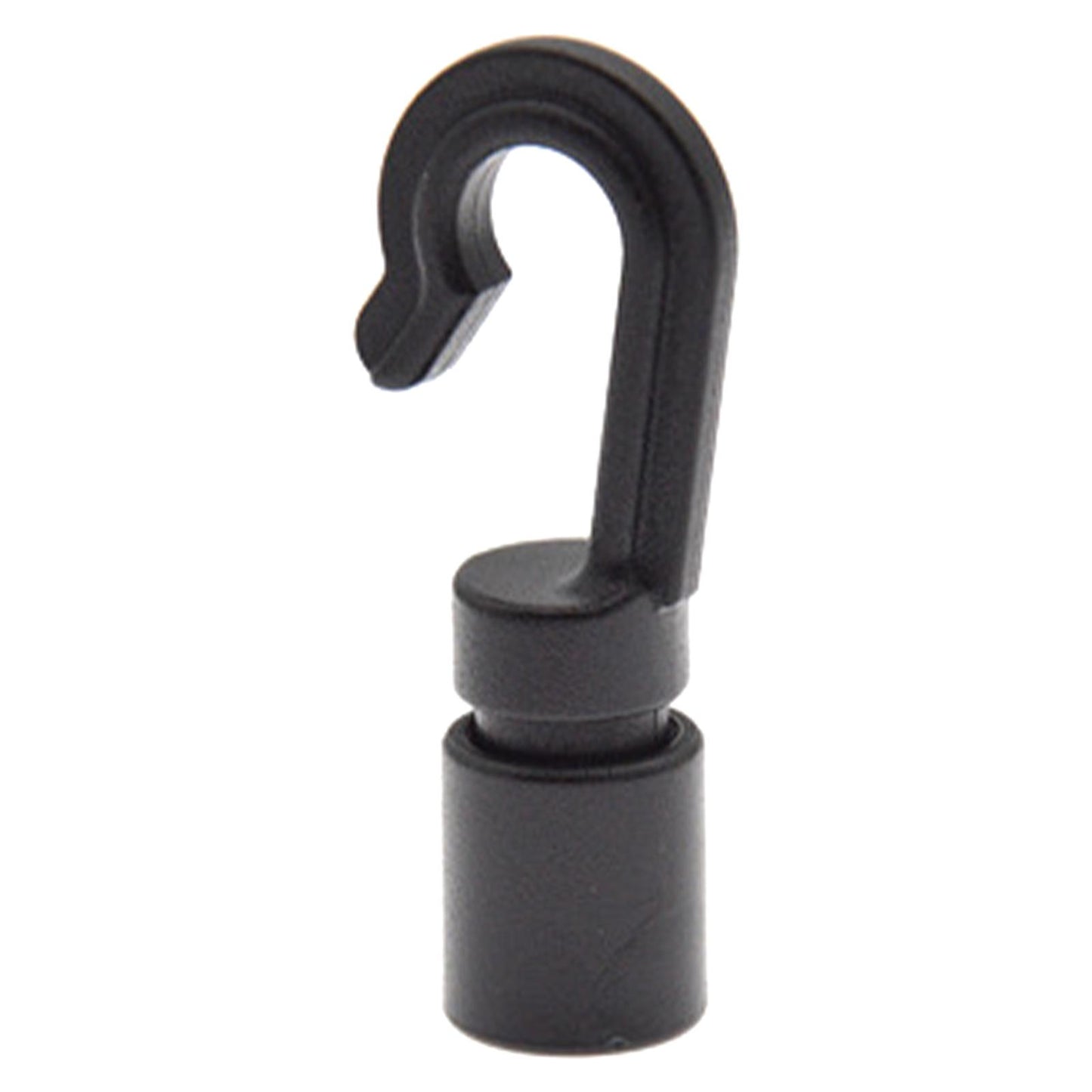 10 Pieces Shock Cord Open End Hooks Plastic Heavy Duty for Bungee Cord