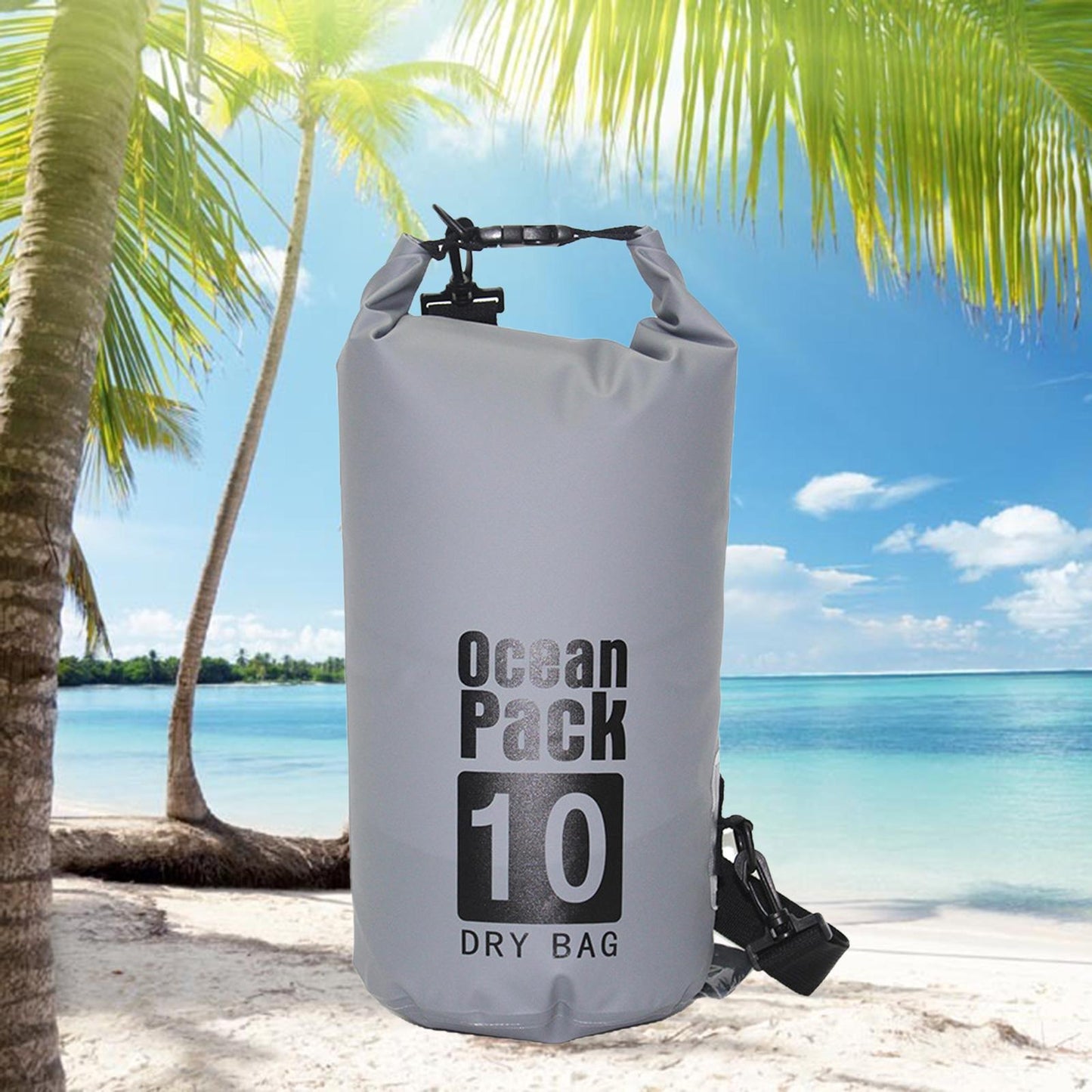 10L Waterproof Dry Bag Floating Storage Pack Boating Water Resistant Beach