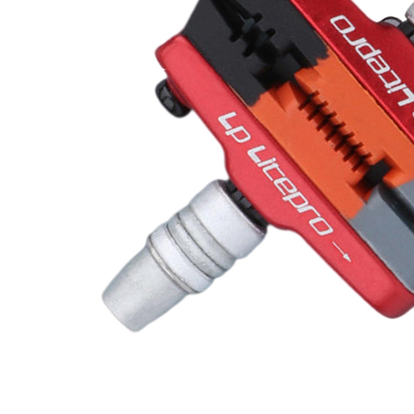 2pcs Premium Bike Brake Blocks Bicycle V Brake Pads Break System Red