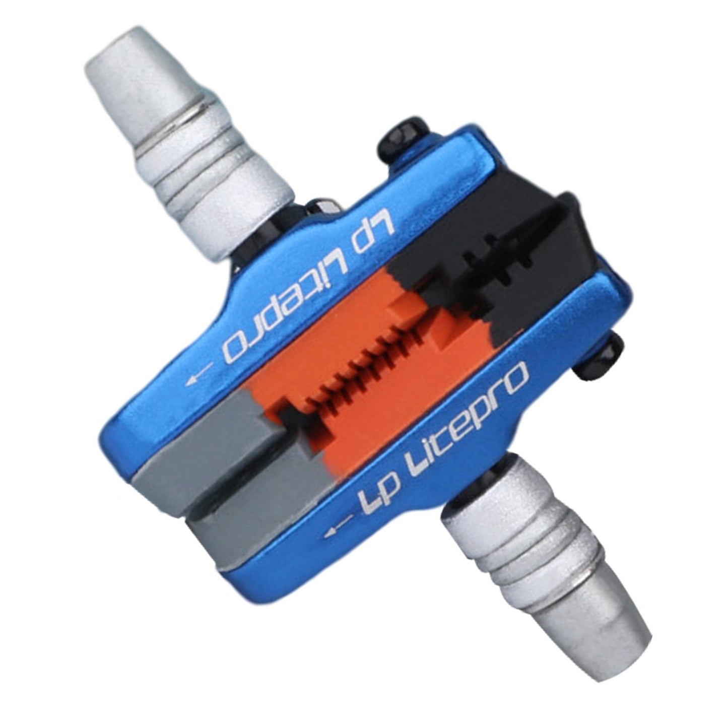 2pcs Premium Bike Brake Blocks Bicycle V Brake Pads Break System Blue