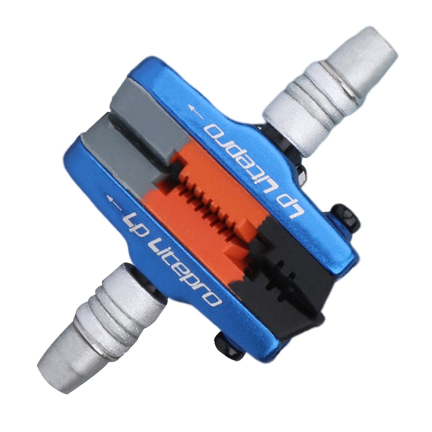 2pcs Premium Bike Brake Blocks Bicycle V Brake Pads Break System Blue