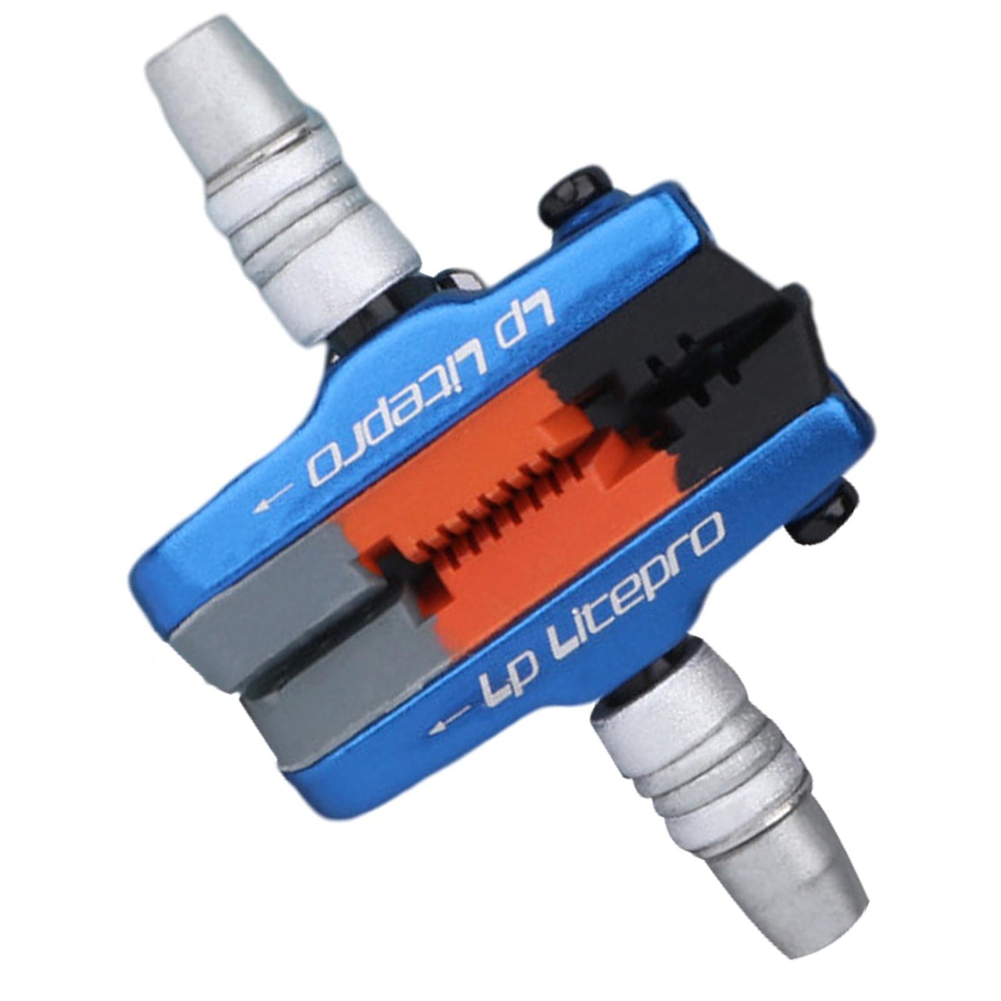 2pcs Premium Bike Brake Blocks Bicycle V Brake Pads Break System Blue