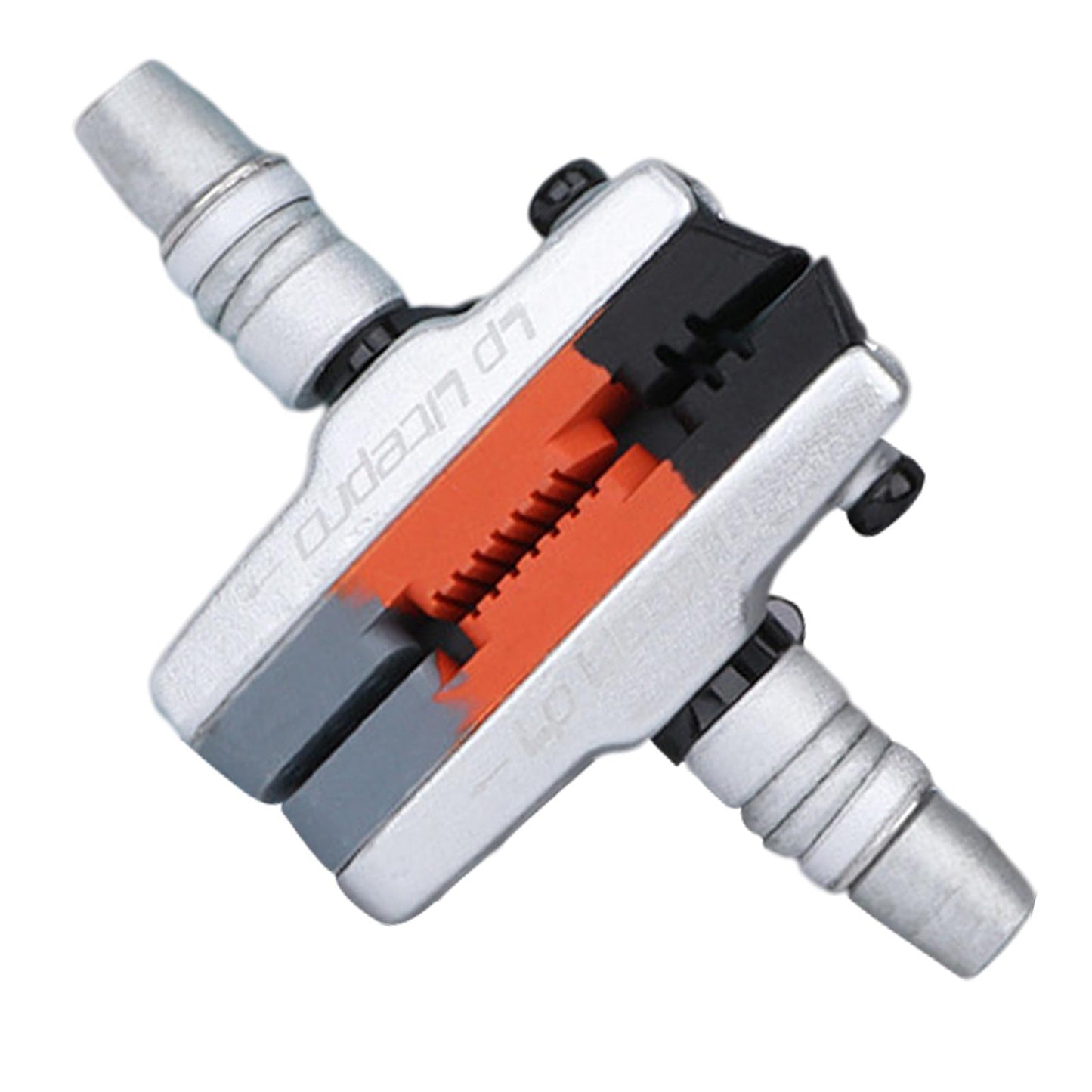 2pcs Premium Bike Brake Blocks Bicycle V Brake Pads Break System Silver