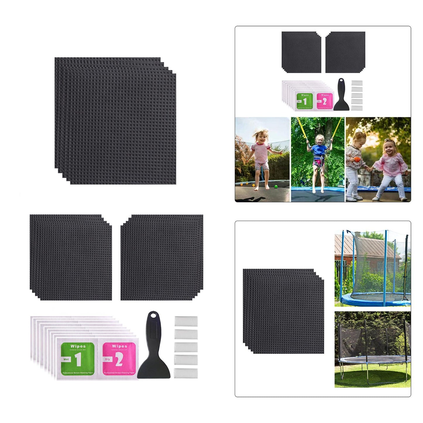 10x Large Trampoline Repair Patches 4 inch Durable Sports  Repair Kit