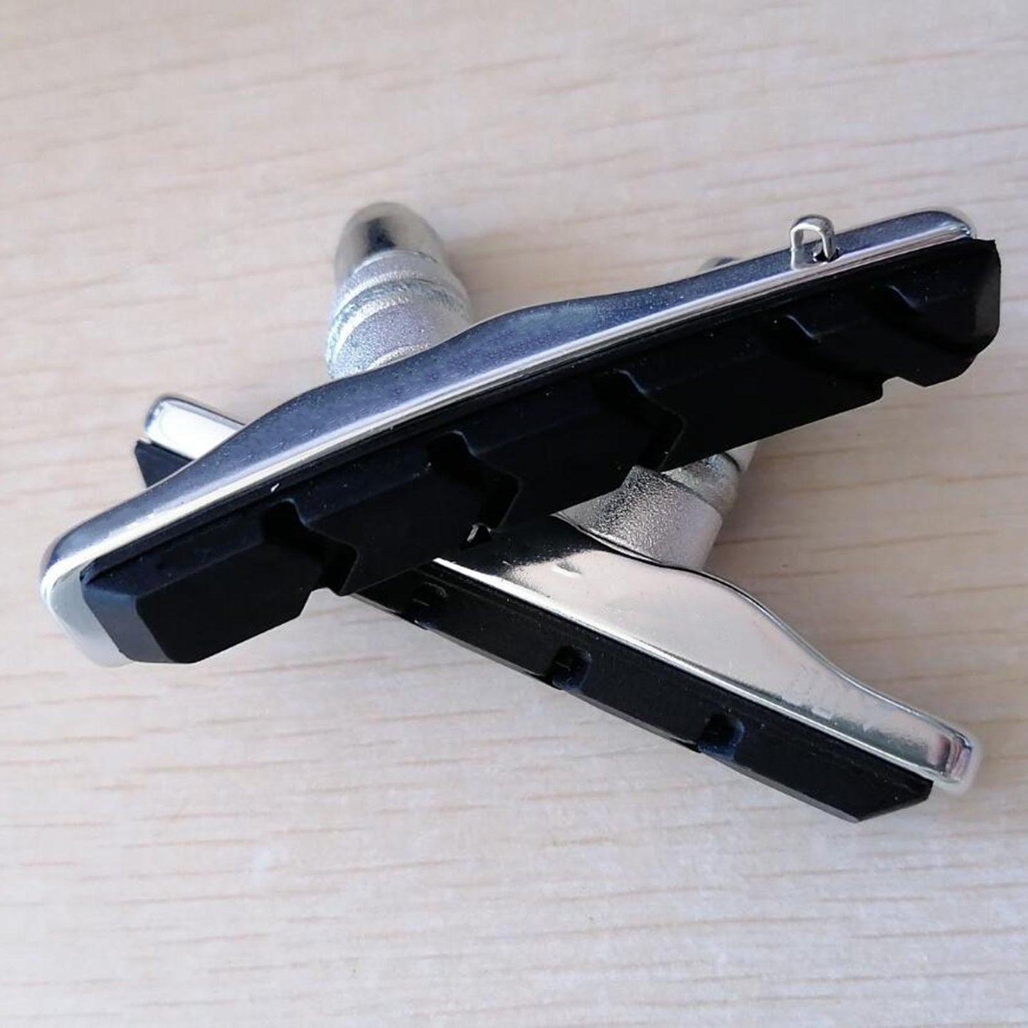 2Pcs V Brake Blocks Mountain Bike Bicycle Pads MTB Cycling Shoes Style A