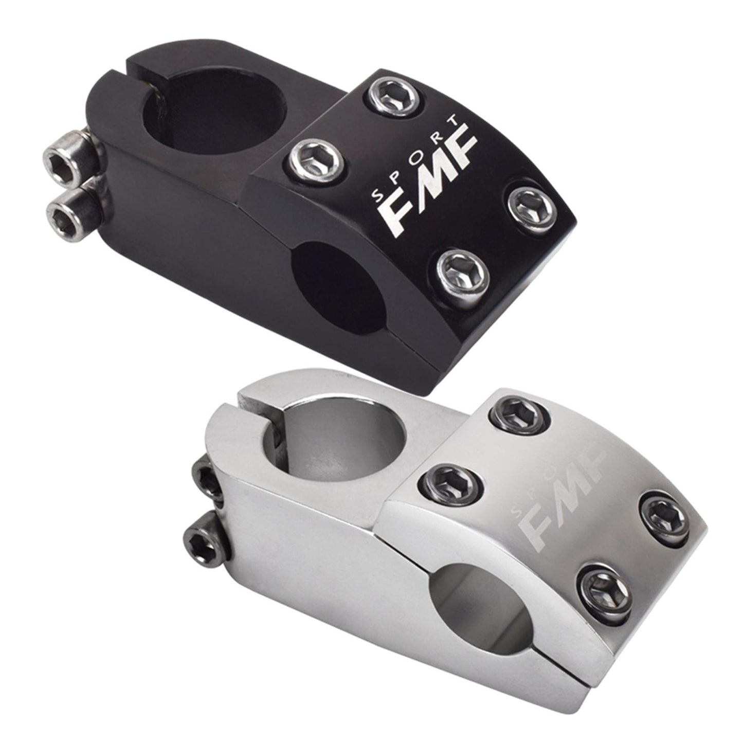 28.6/22.2mm Mountain Bike Stem Short Stem FOR Bicycle BMX Handlebar Silver