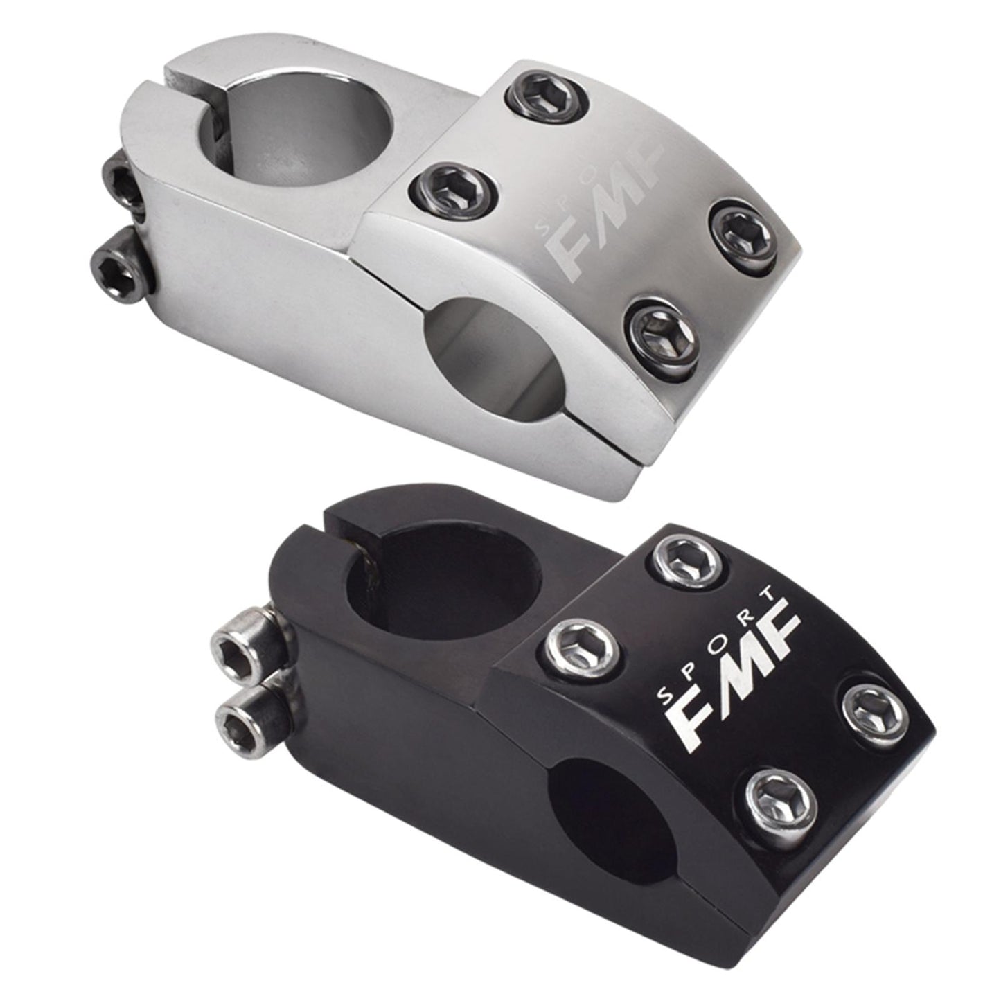 28.6/22.2mm Mountain Bike Stem Short Stem FOR Bicycle BMX Handlebar Silver