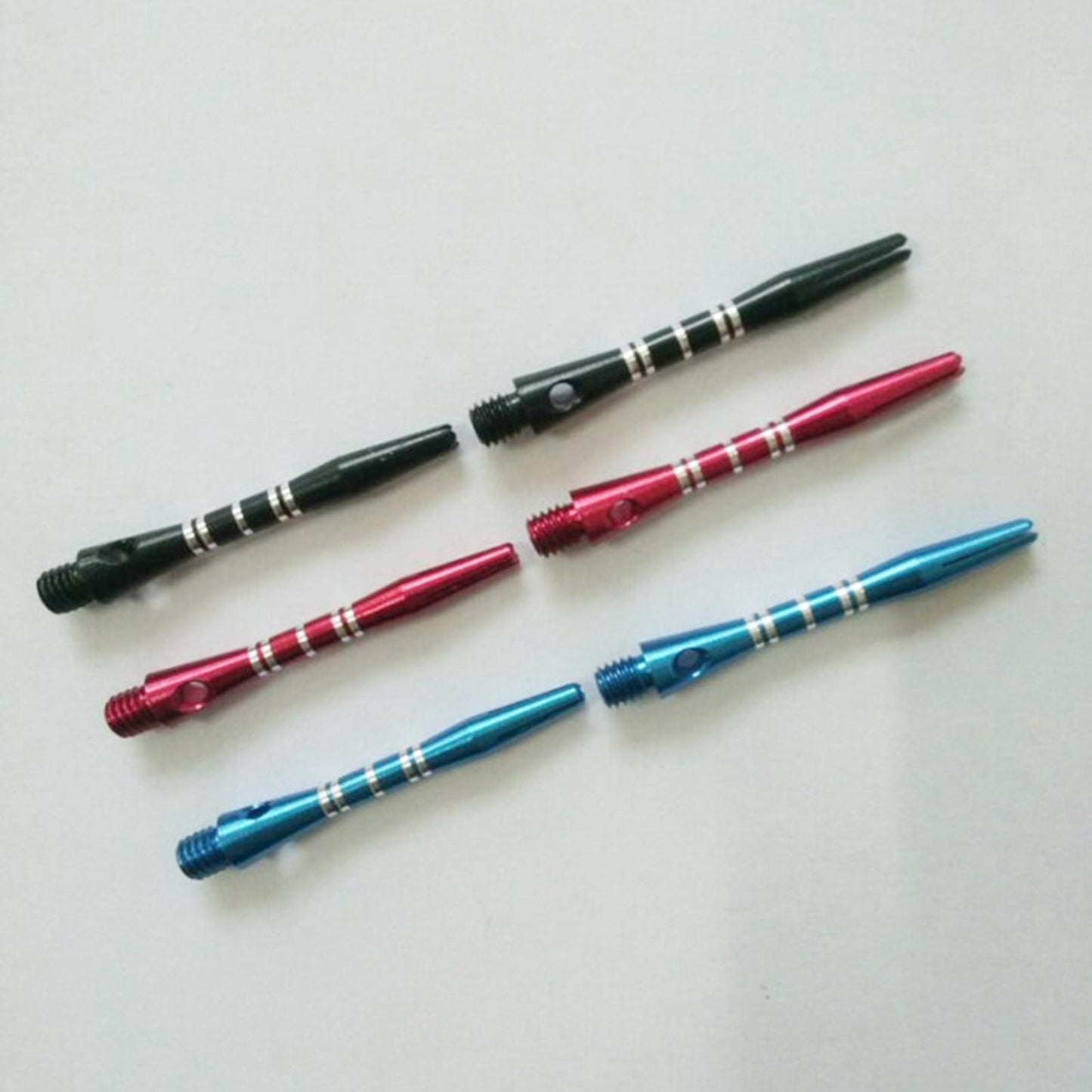 10Pcs Dart Shafts Dart Stems Aluminium Alloy 2BA Thread Replacement Red