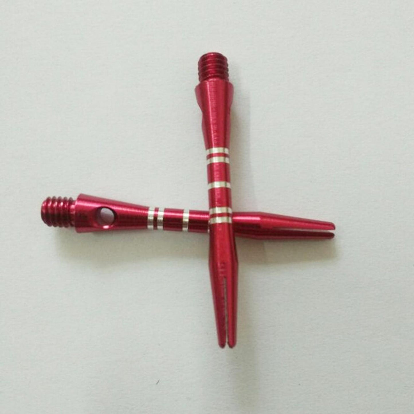 10Pcs Dart Shafts Dart Stems Aluminium Alloy 2BA Thread Replacement Red