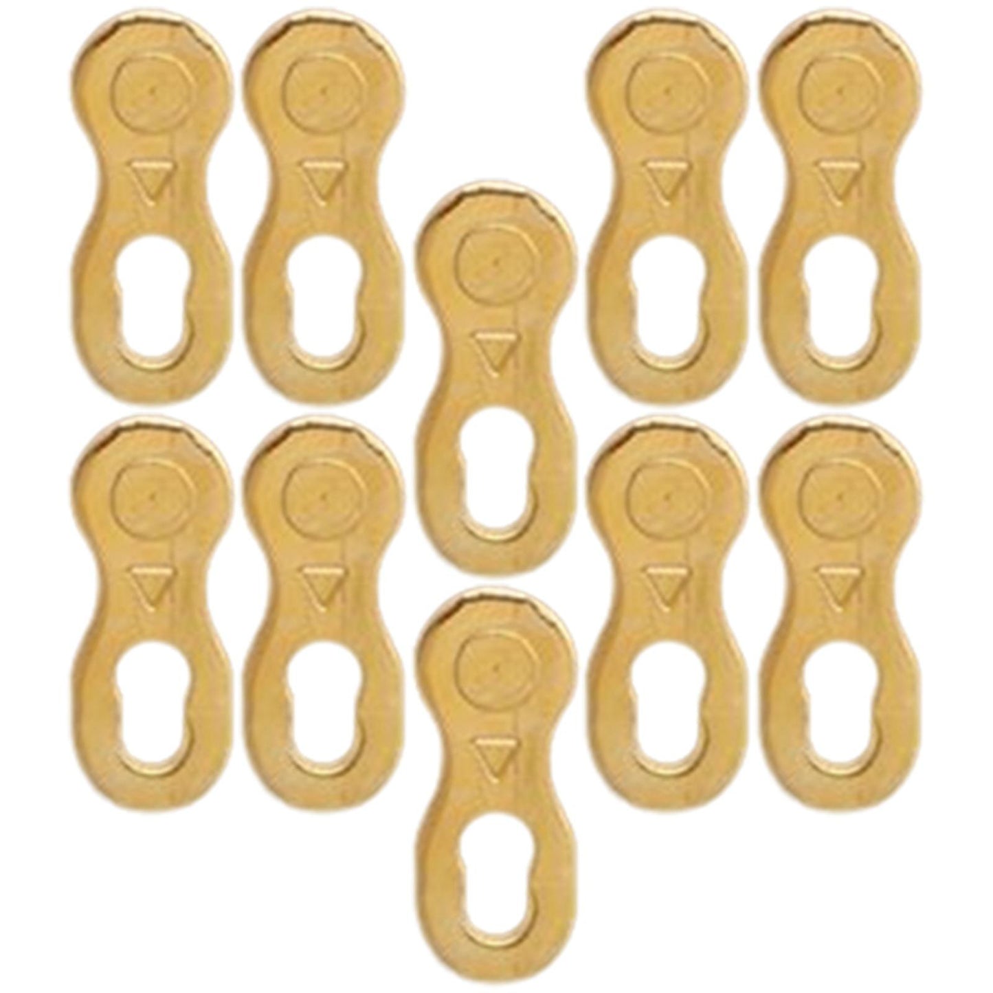 10 Pieces Chain Link Bike Connector Bicycle Chain Quick  678 Speed Gold