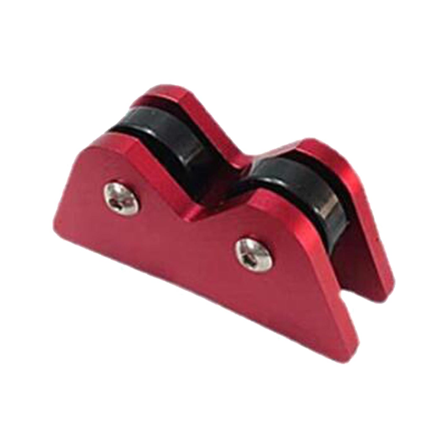 2Pcs Billiard Cue Straightness Checker with Carry Case Detection   Red