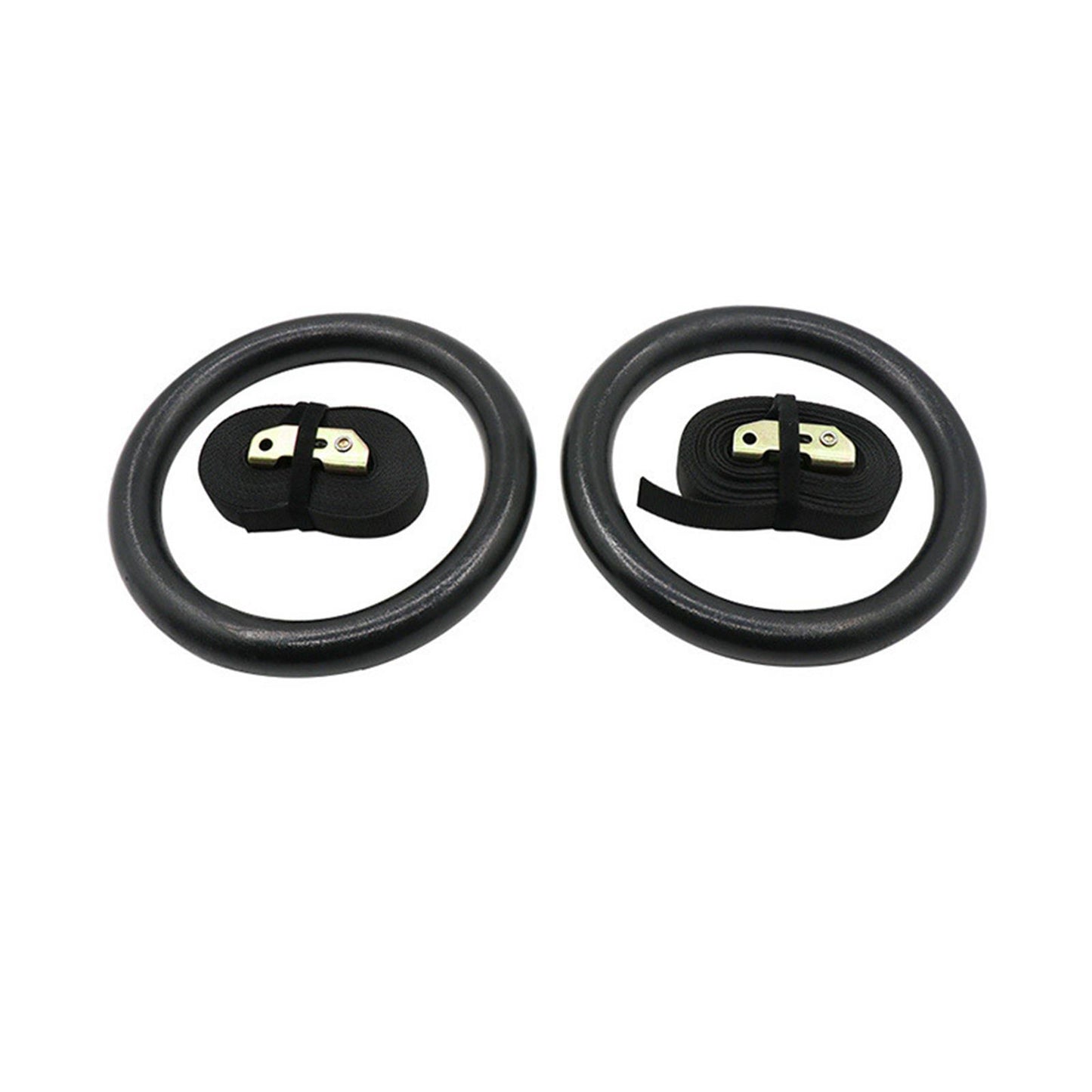 2Pcs Gymnastic Ring with Straps Women Men Sports Equipment for Exercising