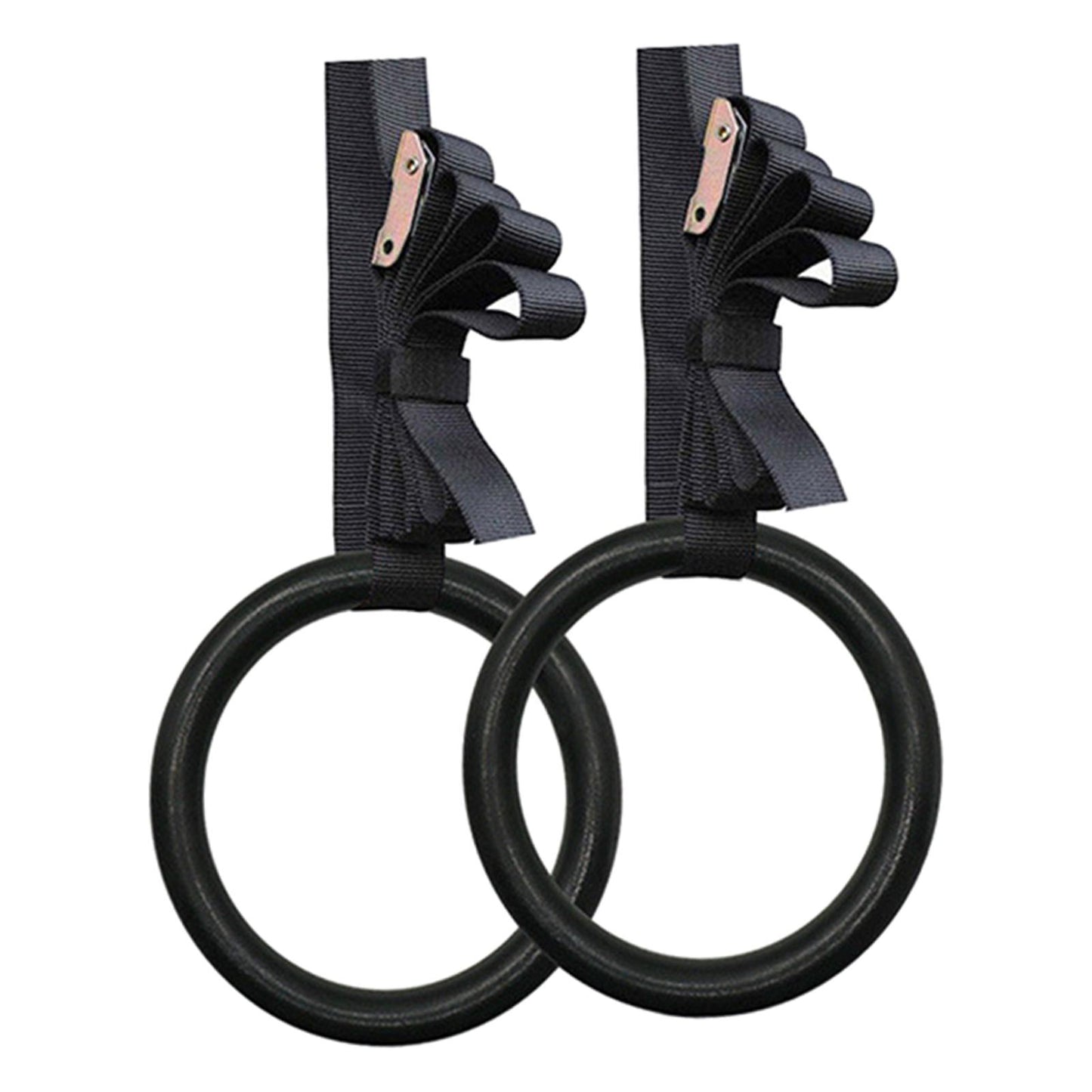 2Pcs Gymnastic Ring with Straps Women Men Sports Equipment for Exercising