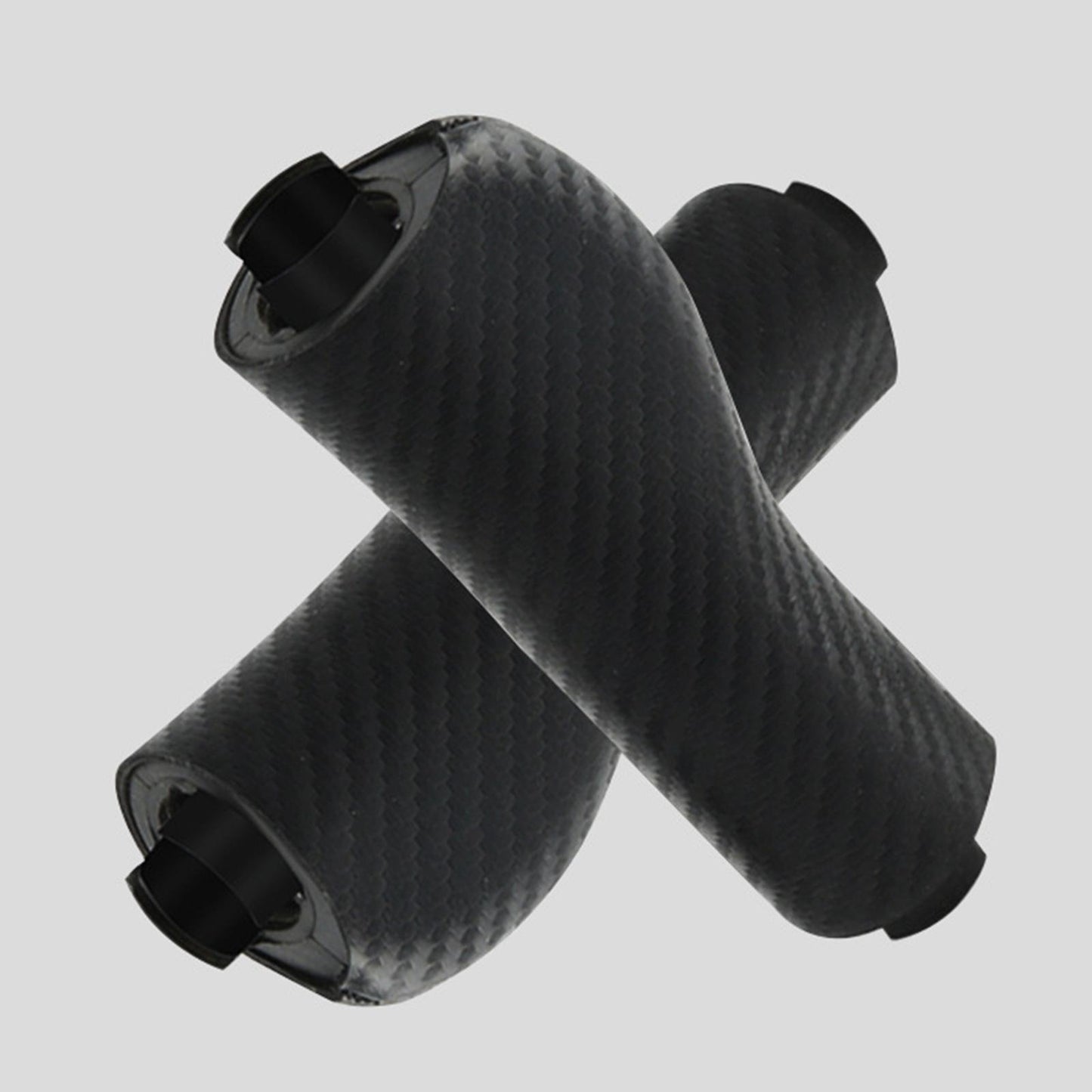 2Pcs Universal Mountain Bike Handlebar Grips Bicycle Grips Long Short Black