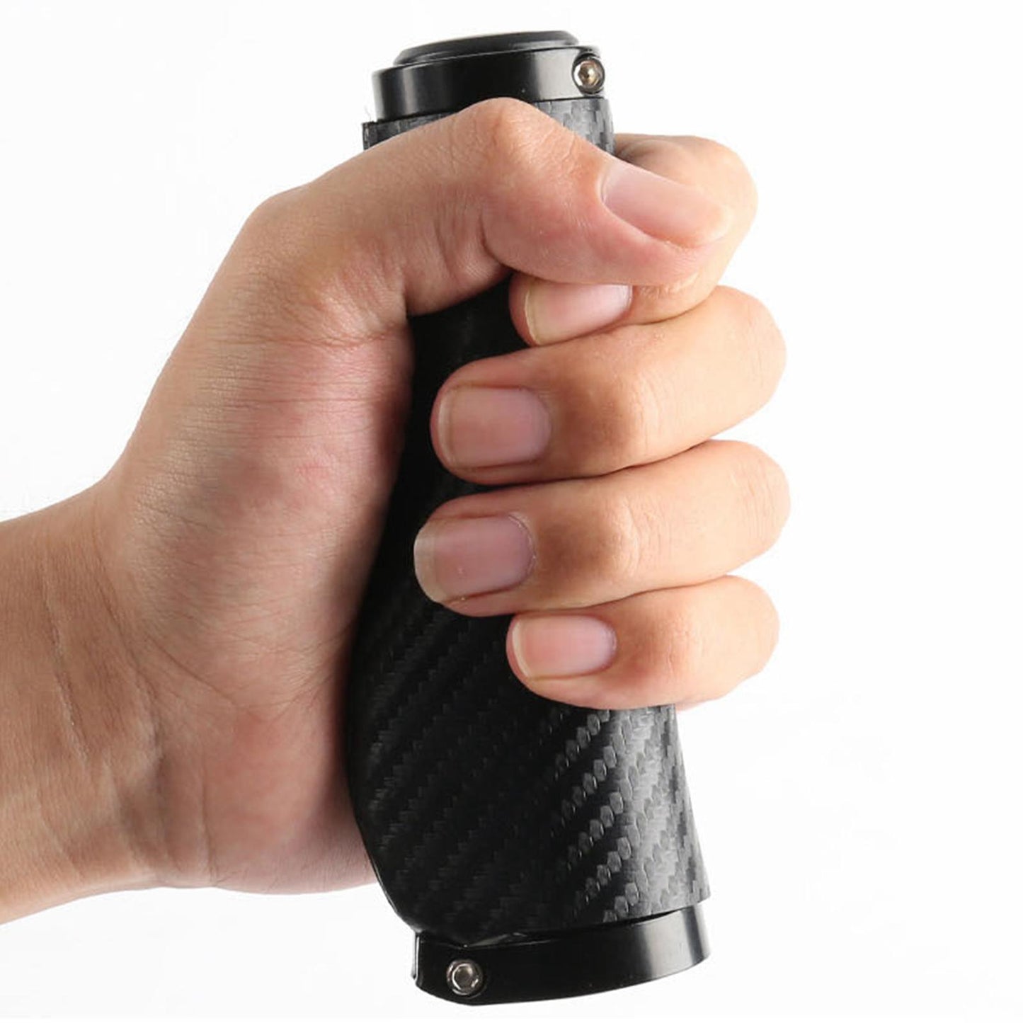 2Pcs Universal Mountain Bike Handlebar Grips Bicycle Grips Long Short Black