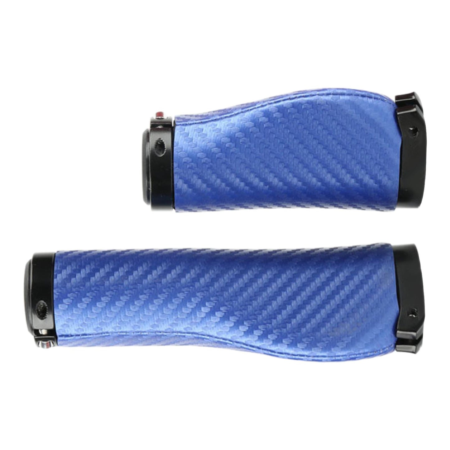 2Pcs Universal Mountain Bike Handlebar Grips Bicycle Grips Long Short Blue