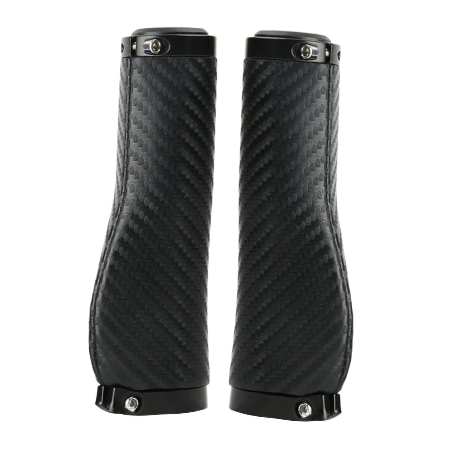 2Pcs Universal Mountain Bike Handlebar Grips Bicycle Grips Long Black