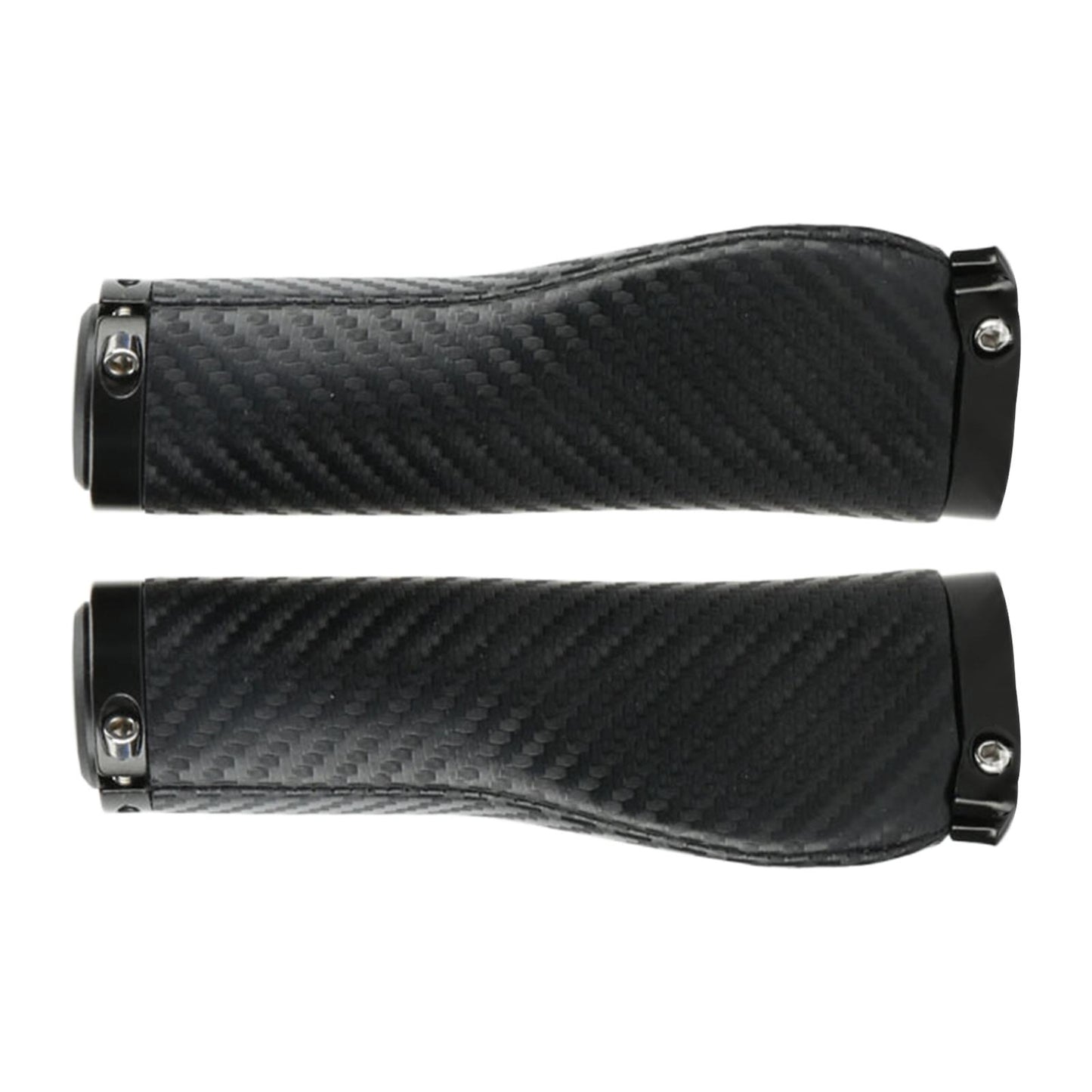 2Pcs Universal Mountain Bike Handlebar Grips Bicycle Grips Long Black