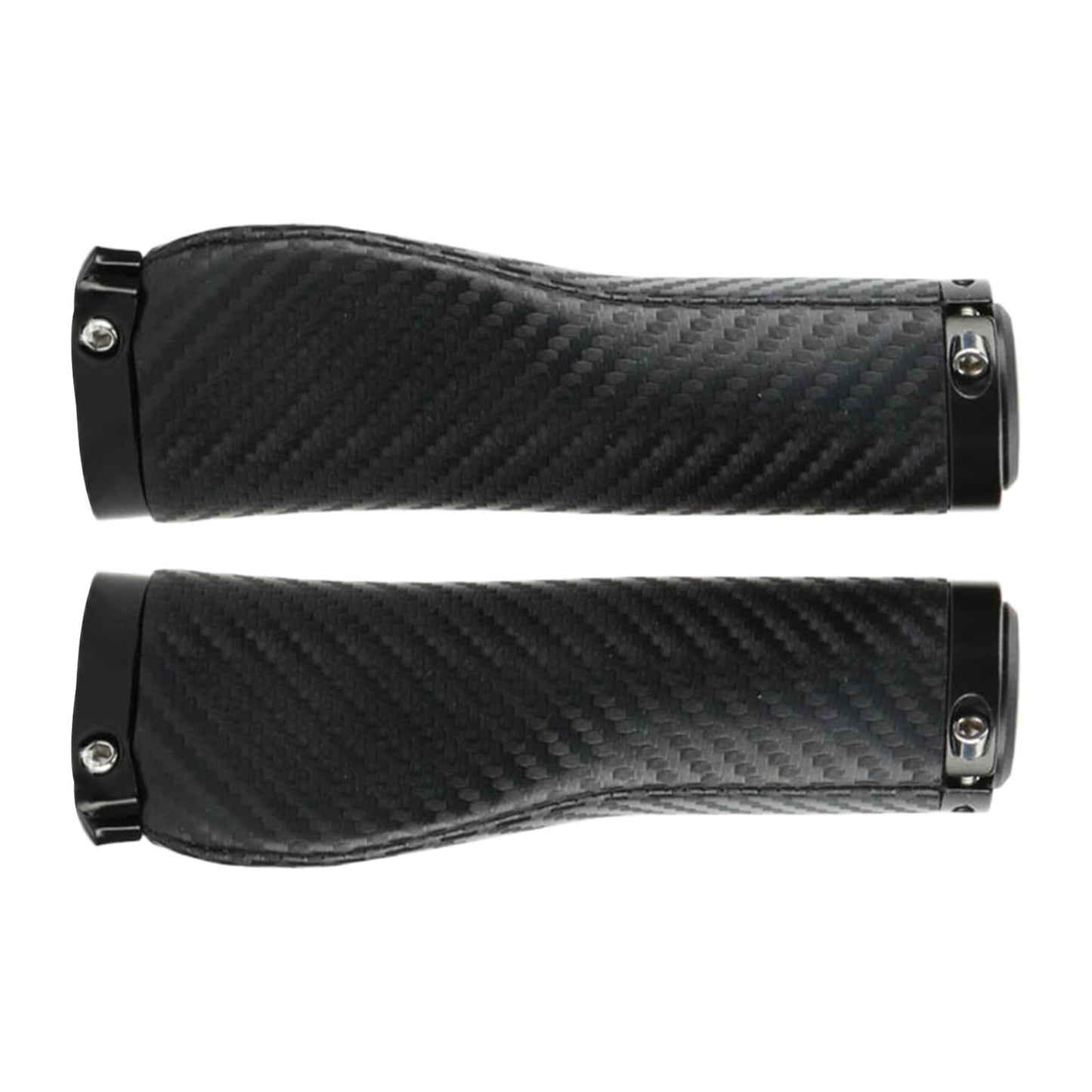 2Pcs Universal Mountain Bike Handlebar Grips Bicycle Grips Long Black