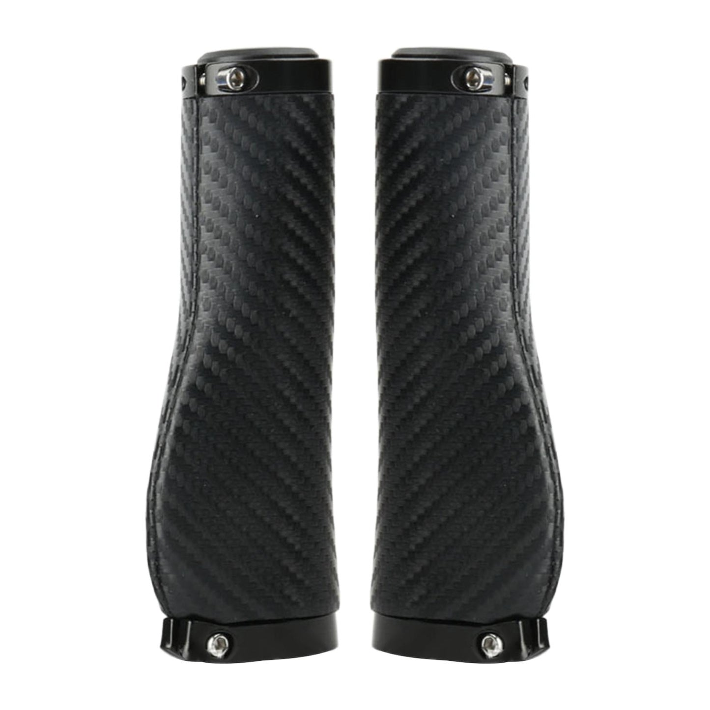 2Pcs Universal Mountain Bike Handlebar Grips Bicycle Grips Long Black