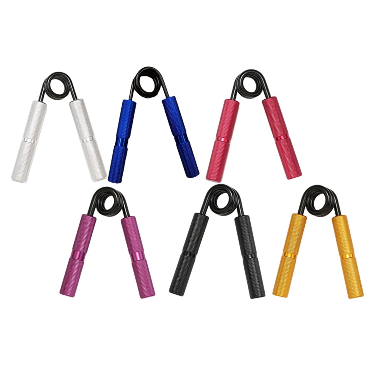 Muscle Strength Hand Wrist Hands Grip Strengthener - 100LBS (Silver)