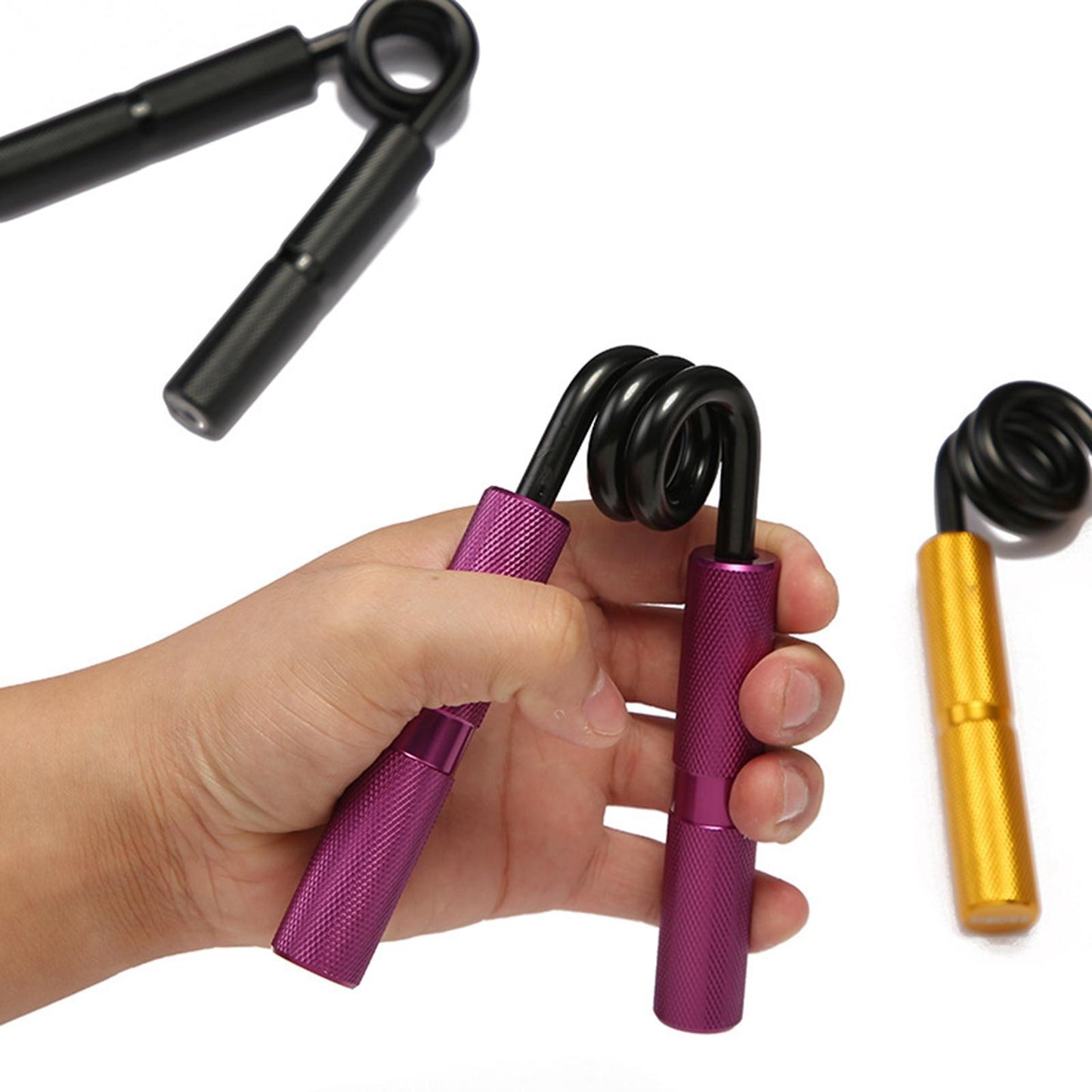 100-350lbs Muscle Strength Hand Wrist Hands Grip Strengthener Purple 350LBS