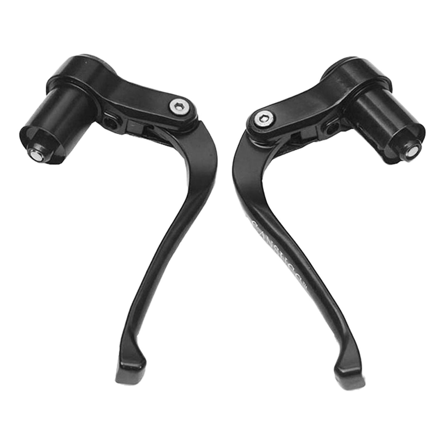 2 Pieces Bicycle Brake Levers Set Bar End Aero Bar Mountain Road Triathlon