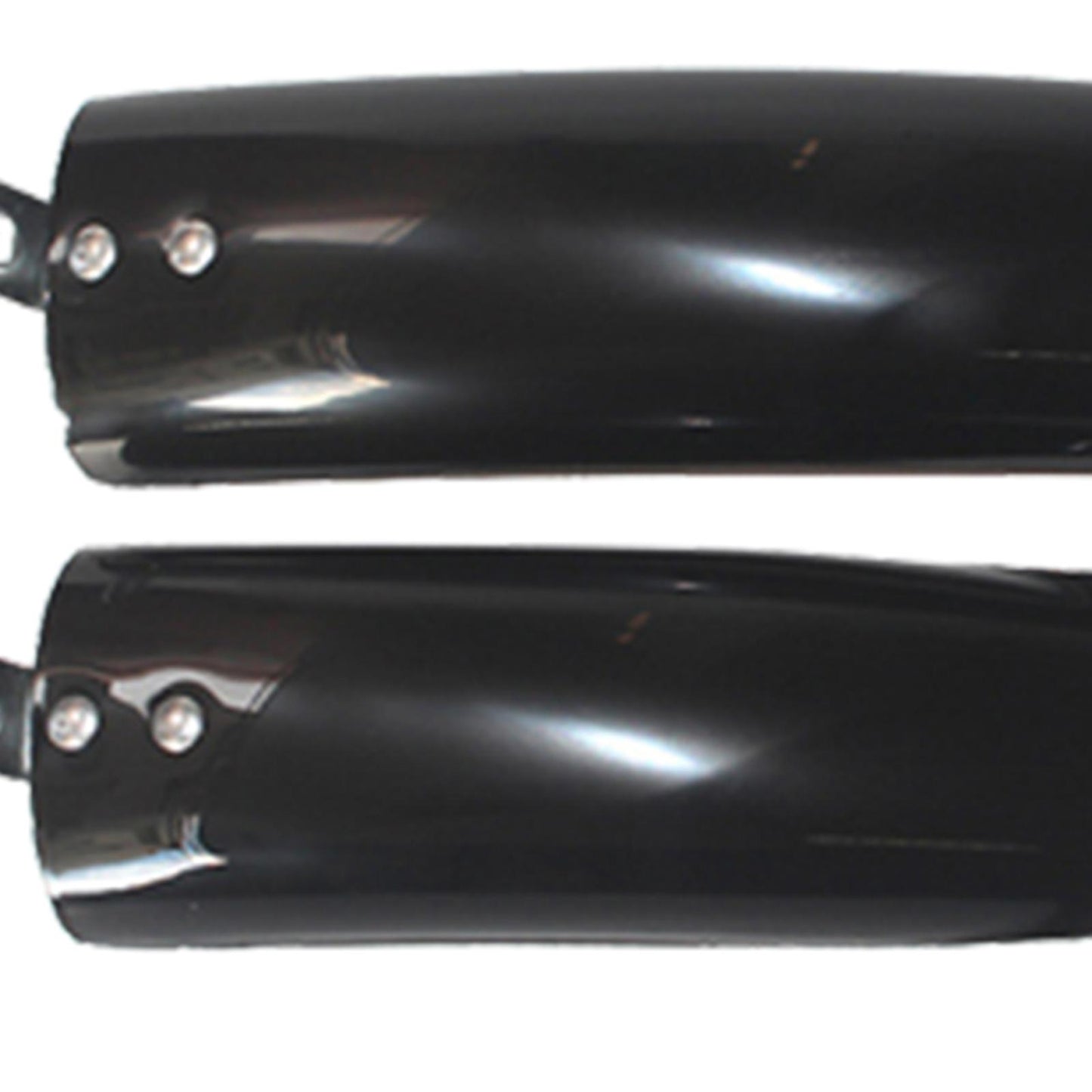2Pcs Folding Bike Mudguard Mud Guard Front Rear Fenders Cycling Parts Black 12inch
