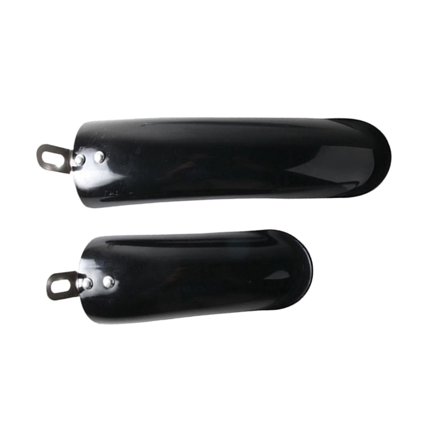 2Pcs Folding Bike Mudguard Mud Guard Front Rear Fenders Cycling Parts Black 12inch
