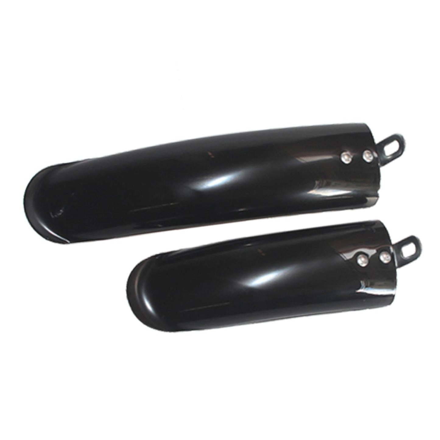 2Pcs Folding Bike Mudguard Mud Guard Front Rear Fenders Cycling Parts Black 14inch