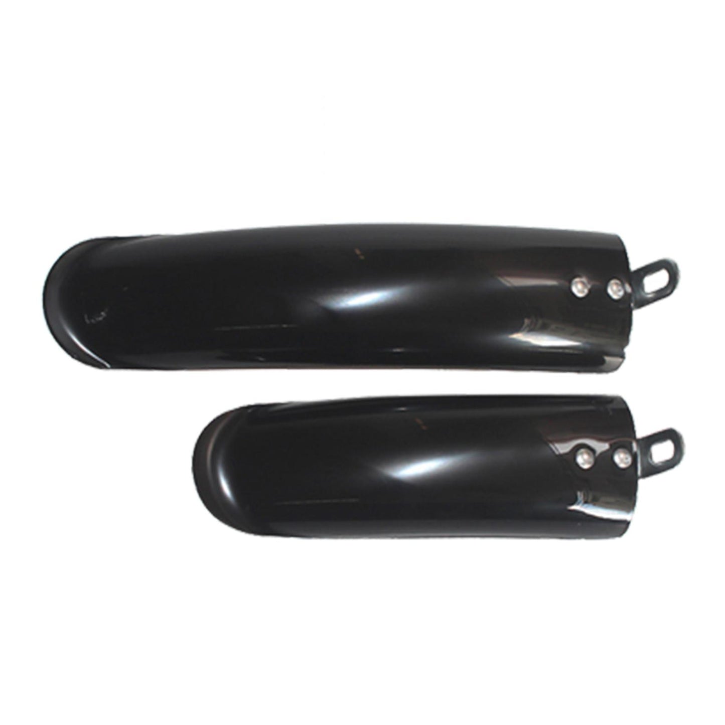 2Pcs Folding Bike Mudguard Mud Guard Front Rear Fenders Cycling Parts Black 14inch