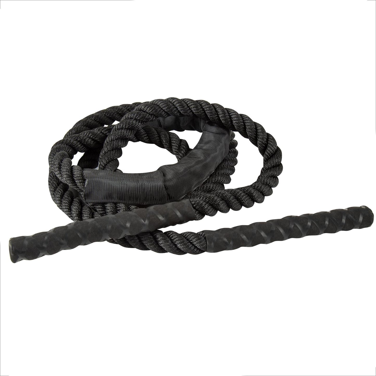 25mm Heavy Weighted Jump Rope Skipping Rope Workout Exercise Women Men Black 3m