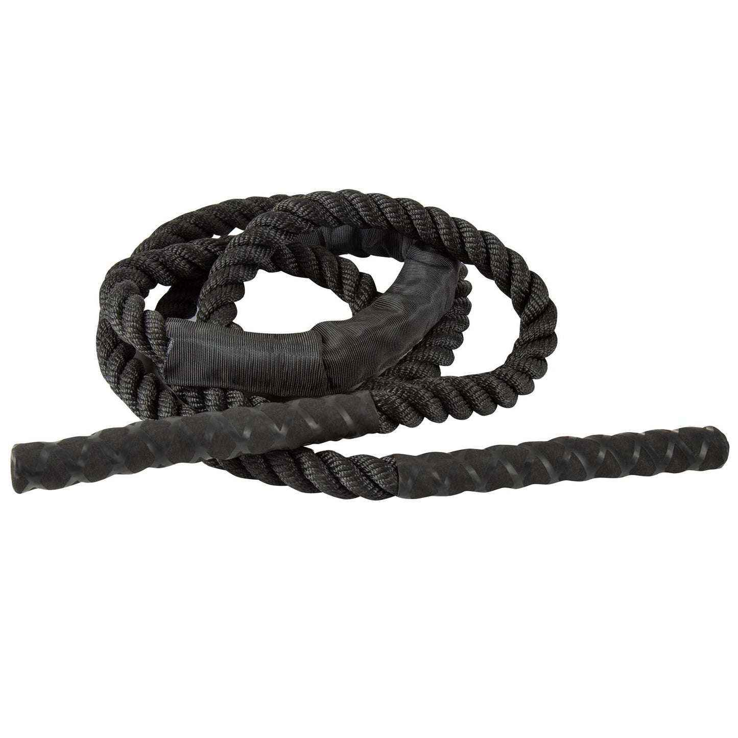 25mm Heavy Weighted Jump Rope Skipping Rope Workout Exercise Women Men Black 3m