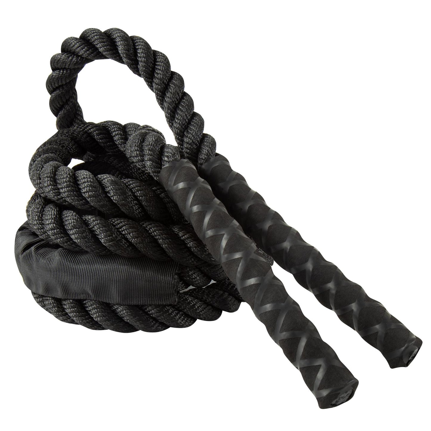 25mm Heavy Weighted Jump Rope Skipping Rope Workout Exercise Women Men Black 3m