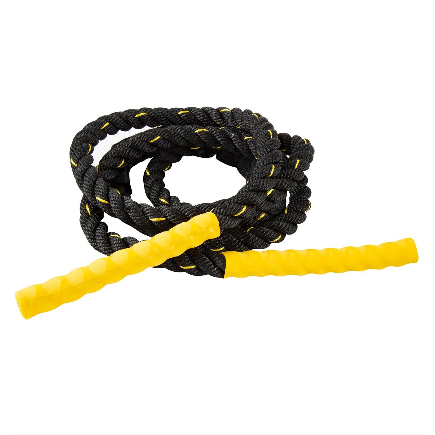 25mm Heavy Weighted Jump Rope Skipping Rope Workout Exercise Women Men Yellow 3m